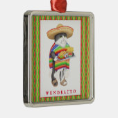 ウェンデリトプレミアムスクエアオーナメント+文字 メタルオーナメント (右)