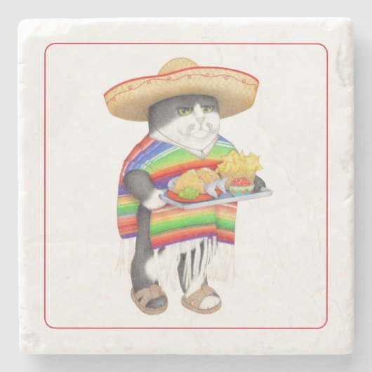 ウェンデリトマーブルストーンコースター ストーンコースター (正面)