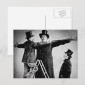 ウェント カビネット カード 巨大サーカス フリーク サイドショー (正面/裏面)