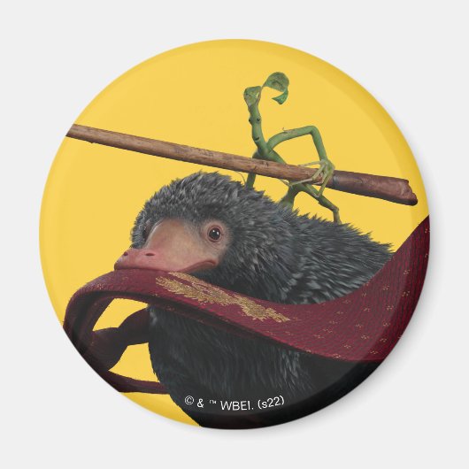 ウェンドとタイのPickett & Teddy マグネット (正面)