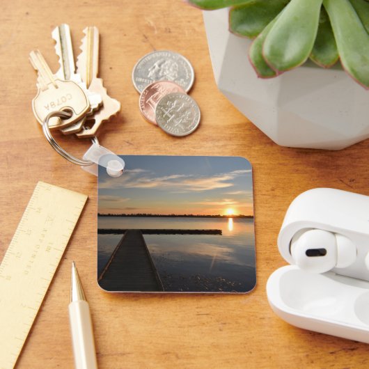 ウェンドウリートワイライトトランクイリティキーリング キーホルダー (デスク)