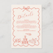 ウェーお洒落イタリアンド・ド結婚ール エンクロージャーカード (正面)