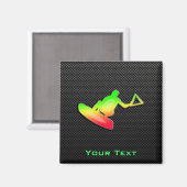 ウェーお洒落ボーダー マグネット (正面/裏面)