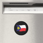 ウェーク島の旗マグネット マグネット (インサイチュ (食洗機))