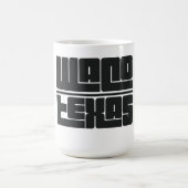 ウェーコ - テキサス州 コーヒーマグカップ (中央)