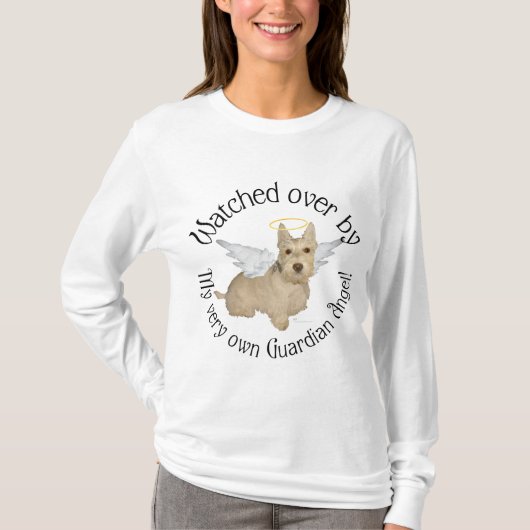 ウェートン・スコティッシュ・テリアの天使 Tシャツ (正面)