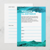 ウェービーウォーターズ ジーザスフィッシュ ビジターカード エンクロージャーカード (正面/裏面)