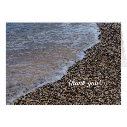 ウェーブアショアパインタリーサンキューカード (正面横)