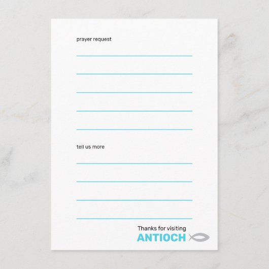 ウェーブウォーターズイエスキフィッシュビジターカード エンクロージャーカード (裏面)