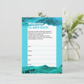 ウェーブウォーターズイエスキフィッシュビジターカード エンクロージャーカード (スタンド正面)