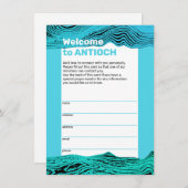 ウェーブウォーターズイエスキフィッシュビジターカード エンクロージャーカード (正面/裏面)