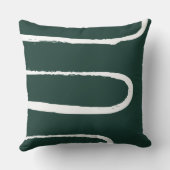 ウェーブエメラルドグリーン クッション (裏面)