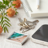 ウェーブオンサンディビーチパーソナル キーホルダー (側面)