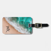 ウェーブオンサンディビーチパーソナル ラゲッジタグ (正面横)