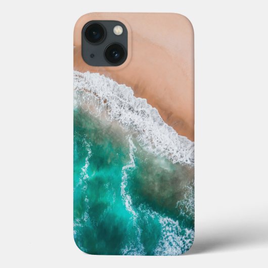 ウェーブオンサンディビーチ Case-Mate iPhoneケース (裏面)