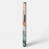 ウェーブオンサンディビーチ iPhoneケース (左側面)