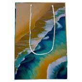 ウェーブオンザサンディビーチ ミディアムペーパーバッグ (裏面)