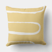 ウェーブサンシャインイエロー クッション (裏面)