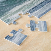 ウェーブサーファーサーフィンスポーツブルー海 ジグソーパズル (側面)