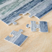 ウェーブサーファーサーフィンスポーツブルー海 ジグソーパズル (側面)