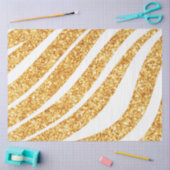 ウェーブシー金ゴールドグリッターボホコレクシ人気があるョン 薄葉紙 (クラフト)