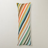 ウェーブジグザグマルチカラーパターン ボディピロー (裏面 (縦))