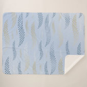 ウェーブスタイガー（スタイル化されたパターン） 4 シェルパブランケット (正面(横))