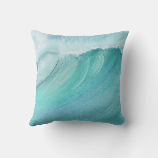 ウェーブスブルースアクアスカスタムモダン クッション (裏面)