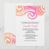 ウェーブス招待状 招待状 (正面/裏面)