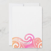 ウェーブス招待状 招待状 (裏面)