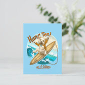 ウェーブズ&ウーフスの願い ポストカード (スタンド正面)