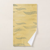 ウェーブタイガー（スタイル化されたパターン） 1 バスタオルセット (ハンドタオル)