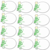 ウェーブツリーギフトラベル シール (正面)