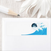 ウェーブバイザムーン住所 シール (インサイチュ)