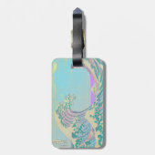 ウェーブパ素晴らしステル荷物タグ ラゲッジタグ (裏面縦)