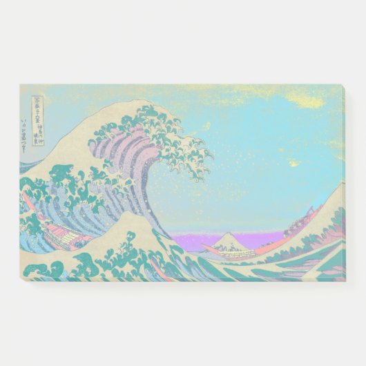 ウェーブパ素晴らしステル ポストイット (正面)