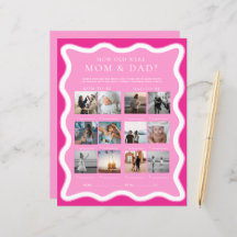 ウェーブピンクお母さんとパパ写真ゲーム