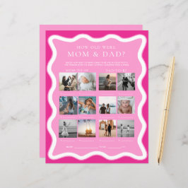 ウェーブピンクお母さんとパパ写真ゲーム