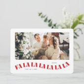 ウェーブファララララホリデーカード赤と白- シーズンカード (スタンド正面)