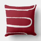 ウェーブブライトキャンディーレッド クッション (裏面)