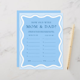 ウェーブブルーお母さんとおパパ写真ゲーム