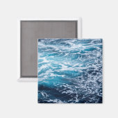 ウェーブブルー海サマービーチ マグネット (正面/裏面)