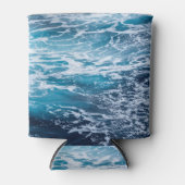 ウェーブブルー海サマービーチ 缶クーラー (正面)