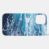 ウェーブブルー海サマービーチ Case-Mate iPhoneケース (裏面 (横))