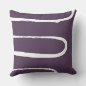 ウェーブプラムパープル クッション (裏面)