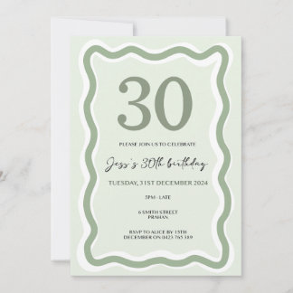 ウェーブボーダー30th招待状 招待状