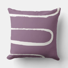 ウェーブラベンダーパープル クッション