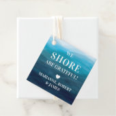 ウェーブ先生ありがとうラベル、スタッフの感謝 フェイバータグ (インサイチュ)