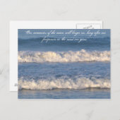 ウェーブ引用文はがき ポストカード (正面/裏面)