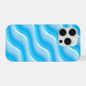 ウェーブ柄 iPhoneケース (裏面横)